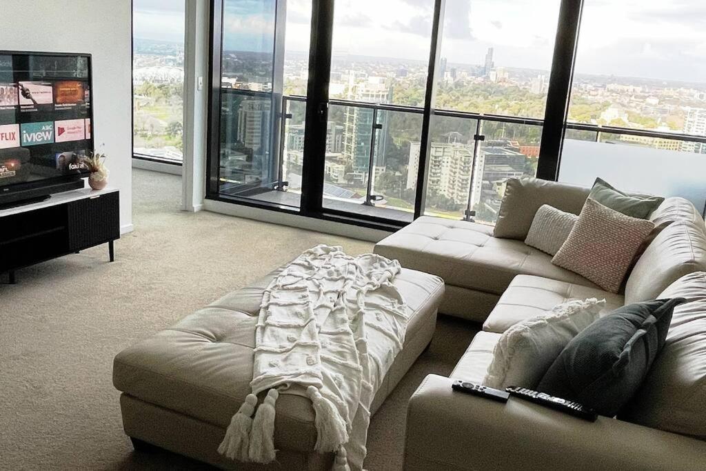 Lux 3 Bedroom Apartment In Southbank Melbourne Buitenkant foto