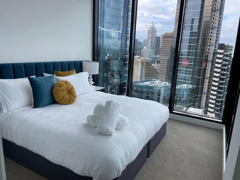 Lux 3 Bedroom Apartment In Southbank Melbourne Buitenkant foto